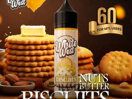 White West E Liquid Biscuits Butter Nuts - وايت ويست بسكويت زبدة مكسرات Egyptian