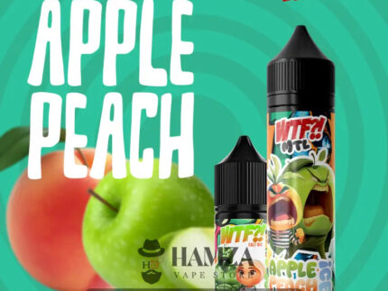Wtf E Juice Apple Peach - وت ذا فك تفاح خوخ Egyptian Liquid