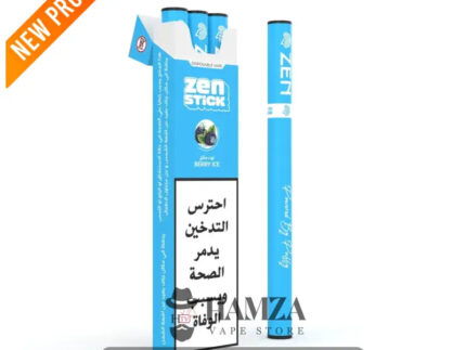 Zen Stick Disposable Vape Berry ice - زين ستيك ديسبوزابل فيب توت أيس - 20MG - Disposable