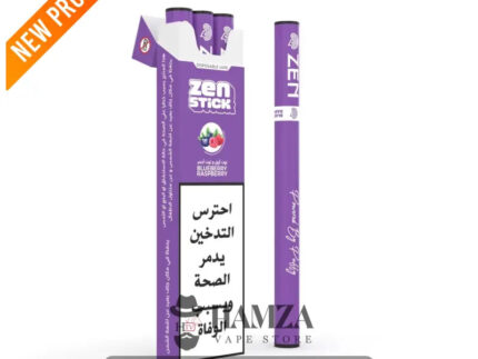 Zen Stick Disposable Vape Blueberry raspberry - زين ستيك ديسبوزابل فيب بلوبيرى راسبيرى - 20MG - Disposable