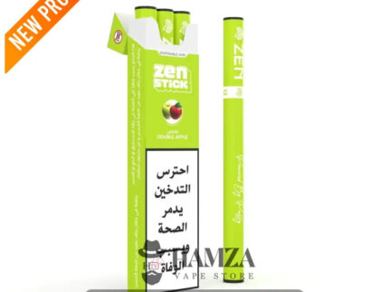 Zen Stick Disposable Vape Double apple - زين ستيك ديسبوزابل فيب تفاحتين - 20MG - Disposable
