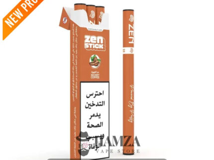 Zen Stick Disposable Vape Secret coffee - زين ستيك ديسبوزابل فيب سيكريت كوفى - 20MG - Disposable